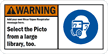Add your Wear Vapor Respirator message Sign
