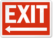 Exit Sign