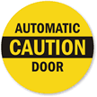 Automatic Door Caution