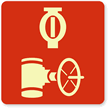 GlowSmart™ Automatic Sprinkler Control Valve Sign