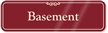 Basement Sign