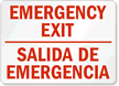 Emergency Exit Sign