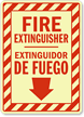 Fire Extinguisher Sign
