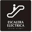 Escalera Electrica Sign
