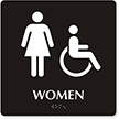 Women Female Accessible Sign