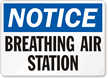 Notice: Breathing Air Station