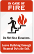 In Case of Fire Sign