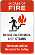 In Case of Fire (stair symbol)