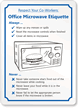 Respect Office Microwave Etiquette Sign