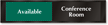 Conference Room - Available/Occupied Slider Sign