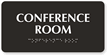 Conference Room Tactile Touch Braille Sign