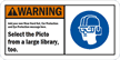Add your Wear Safety equipment message Sign