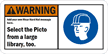 Add your Wear Hard Hat message Sign