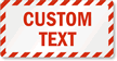 Custom Sign, Add Own Text