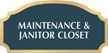 Florence Common Room Sign, 5.875 in. x 11.875 in.