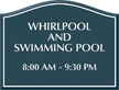 Santera HT Common Room Sign w/Border, 9 in. x 11.875 in.