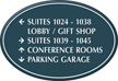 Custom Directional Sign