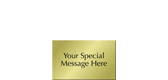 Custom Engraved Brass Sign