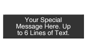 Add Your Personalized Message