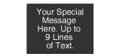 Add Your Personalized Message