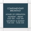 Custom Nexus 7-Line Informational Sign