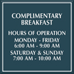 Custom General Information Sign