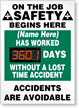Custom Job Safety Scoreboard