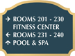 Florence Directional Sign, 8.875 in. x 11.875 in.