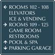 Custom Directional Sign