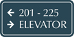 Custom Directional Sign