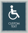 Optik Regulatory Sign, 11.625 in. x 10 in.