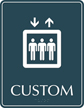 Custom Braille Regulatory Sign
