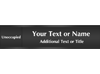 Custom Slider Sign - Unoccupied/Occupied