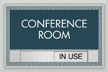Optik Sliding Panel Sign, 6.875 in. x 10.375 in.