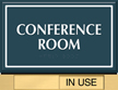 Custom Conference Room Sliding Panel Sign