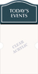 Santera HT Message Holder w/Border, 16.375 in. x 8.5 in.