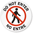 Do Not Enter