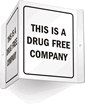This Is A Drug Free Company Sign