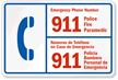 Emergency Phone Number Bilingual
