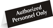Authorized Personnel Sign