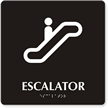 Escalator Sign