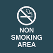 Non Smoking Area, with Graphic