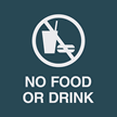 No Food or Drink, with Graphic