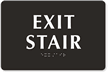 Exit Stair Sign