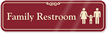 Family Restroom with Graphic ShowCase™ Sign