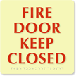Fire Door Keep Closed Sign