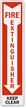 Fire Extinguisher Keep Clear Sign
