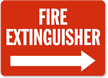 Fire Extinguisher Sign