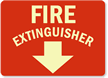 Fire Extinguisher Sign