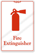 Fire Extinguisher Sign